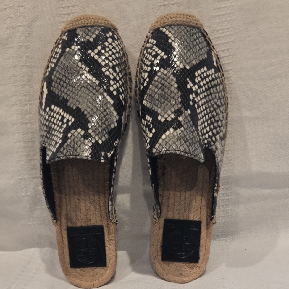 Tory Burch Black and White Espadrilles - Picture 2 of 6